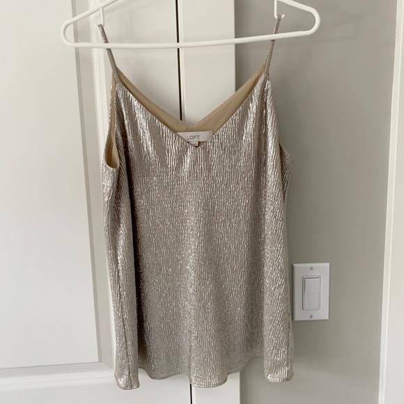 LOFT Tops - Shimmery camisole LOFT Tops - Shimmery camisole